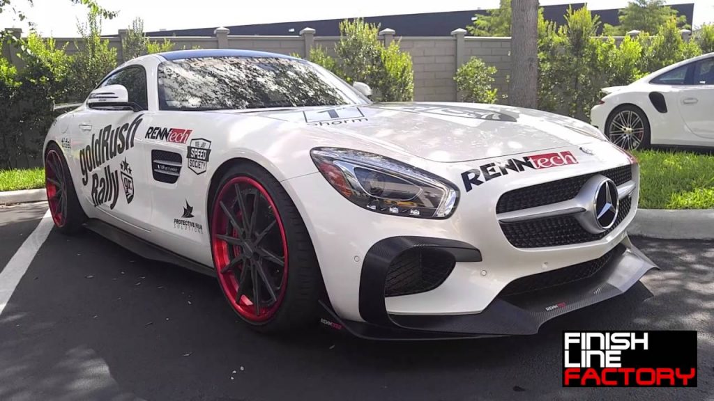 Mercedes AMG GT at Lamborghini Broward